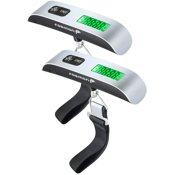 Luggage Scale Travel Luggage Weight Scale LCD Display Hanging Hook Scale for Men Women 